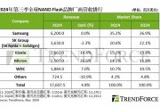 機構：2024第三季度全球NAND閃存產業(yè)營收增長4.8%