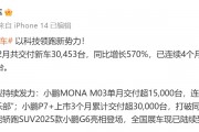 “蔚小理”2月成績單出爐：蔚來同比增長62.2%，樂道交付4049臺(tái)，小鵬再破3萬臺(tái)！小米、零跑也公布了