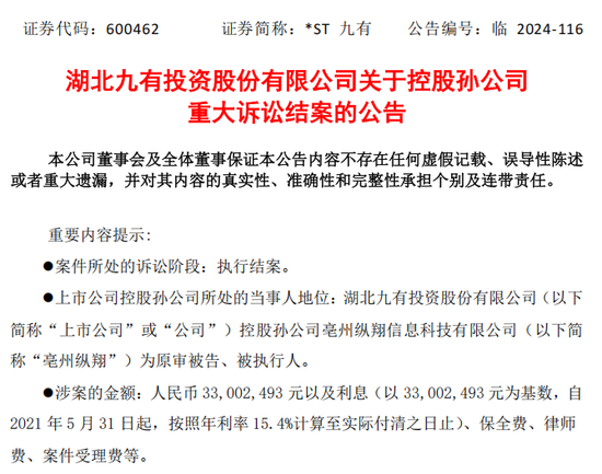 提前跌停！又有A股被立案