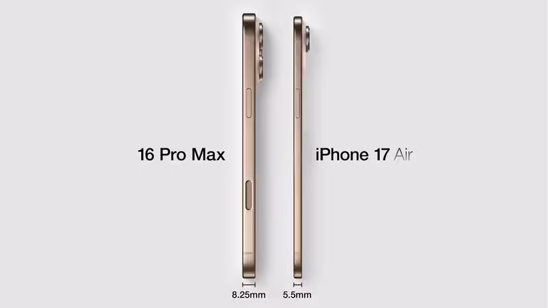 5.5mm！蘋果最薄iPhone 17 Air將接棒Plus機型，有望引爆手機新風尚