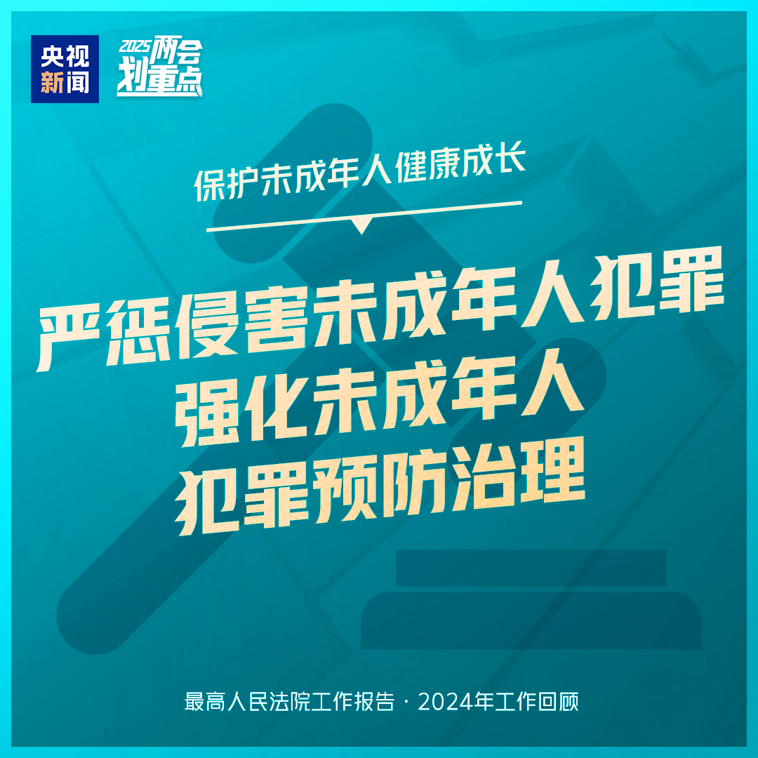 干貨滿滿！一組圖梳理“兩高”工作報告