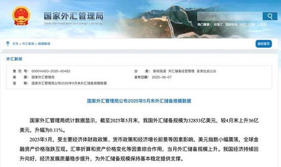 央行公布最新官方儲備資產(chǎn)數(shù)據(jù)！“囤”黃金仍是大方向