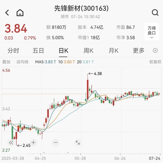 因涉嫌信息披露違法違規(guī)，先鋒新材及總經(jīng)理盧先鋒被立案